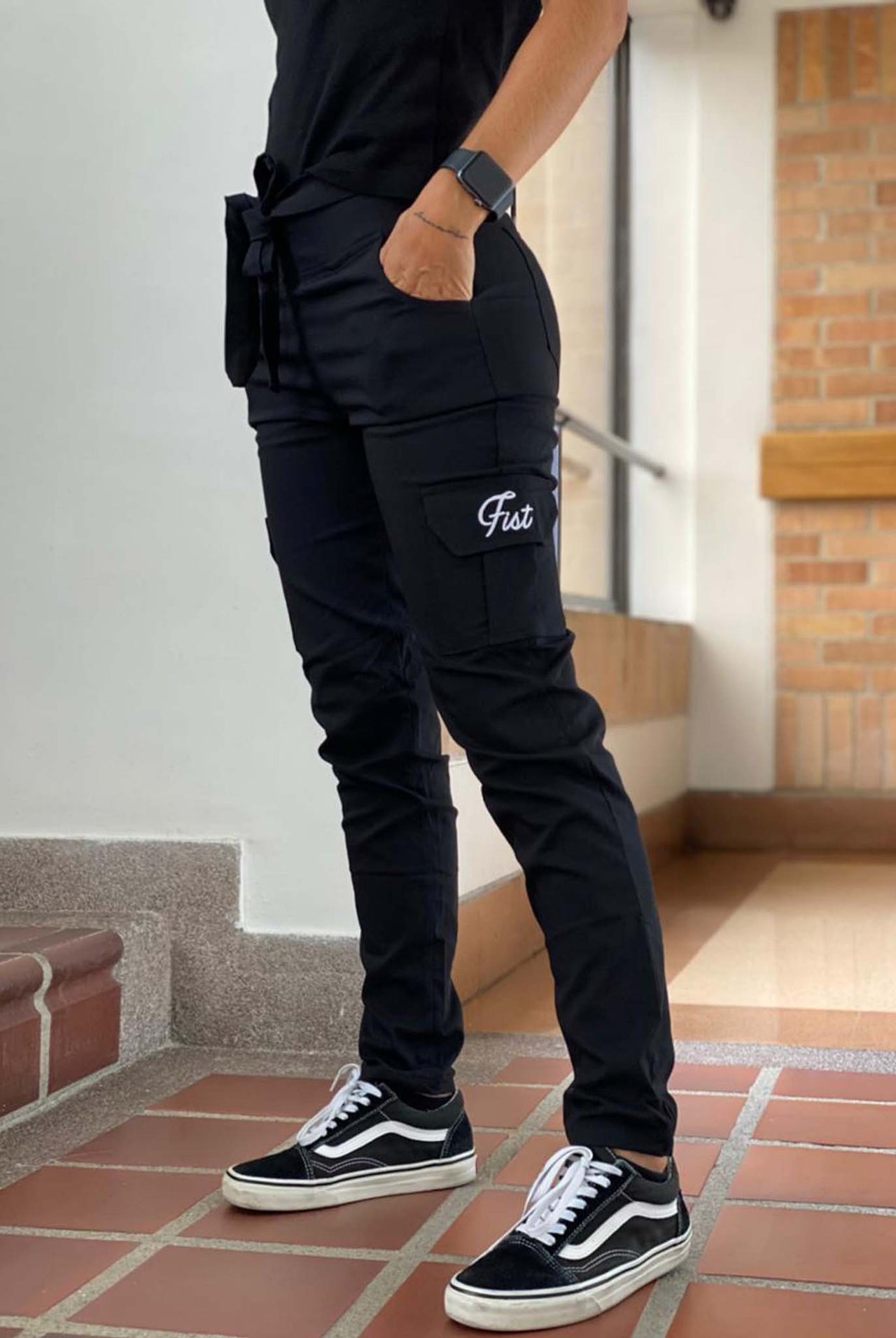 Pantalon Strech Negro