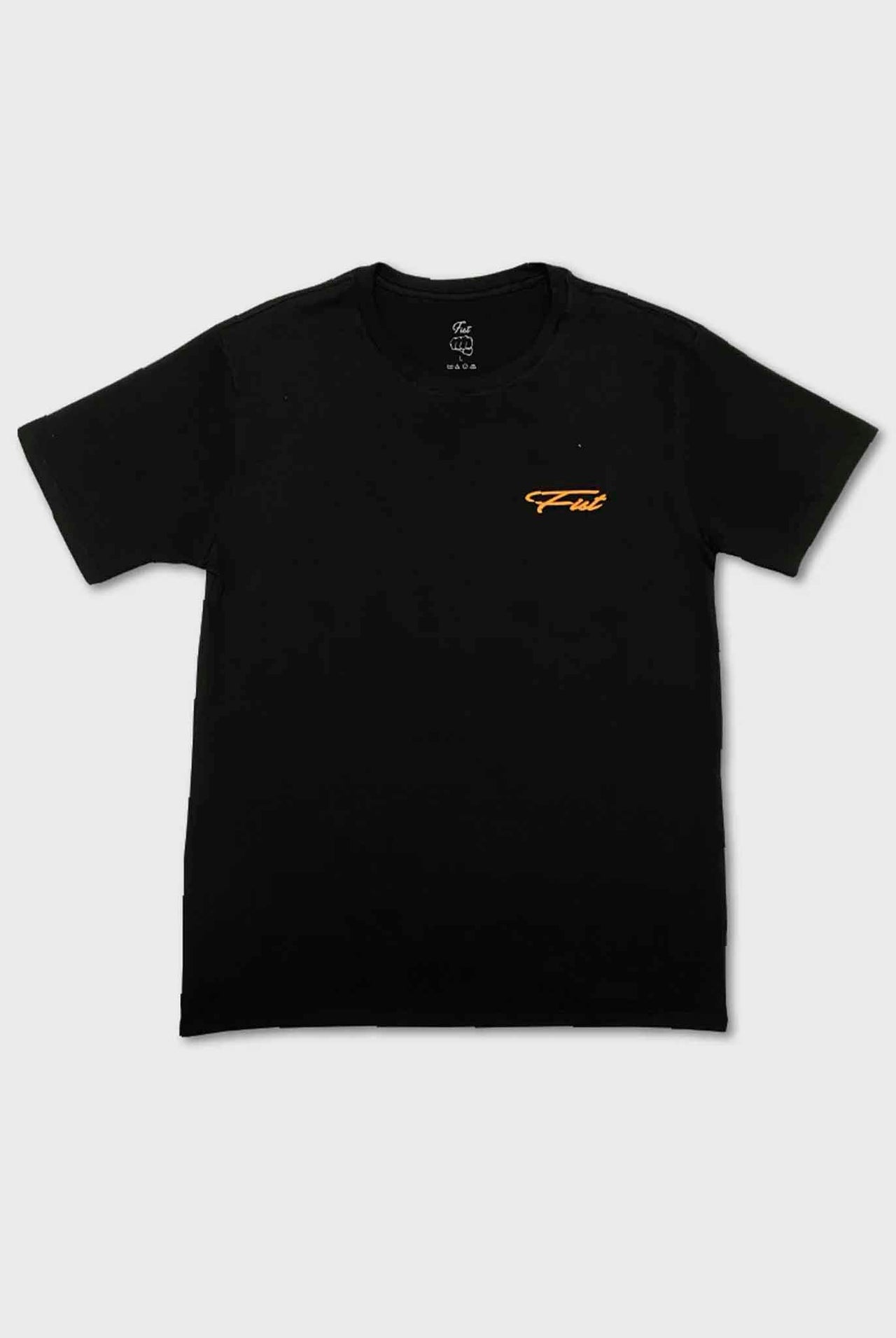 Camiseta Fist Basic Signature CTS Negro/ Naranja