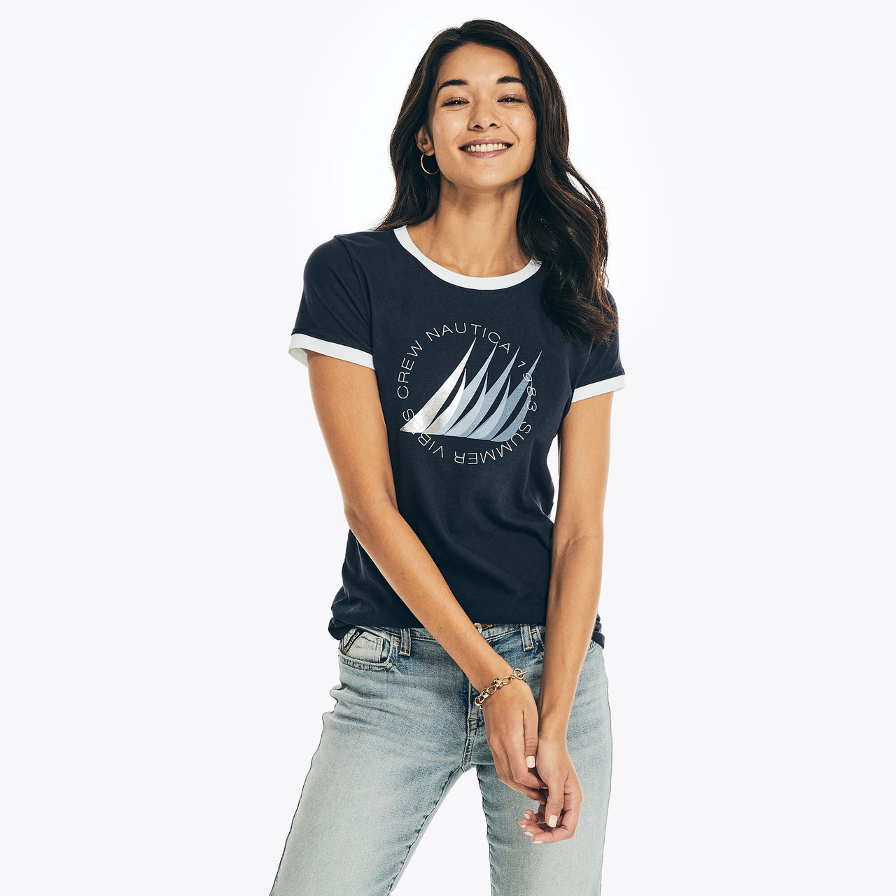 Camiseta Nautica STELLAR BLUE HEATHER