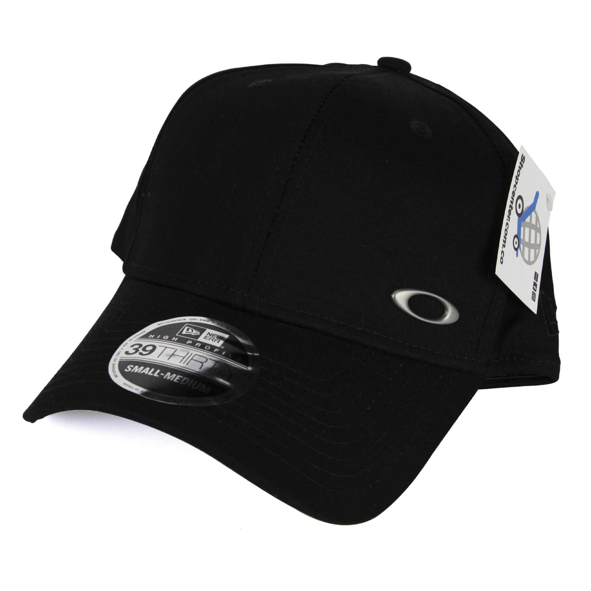 Gorra Oakley Negra Logo Gris