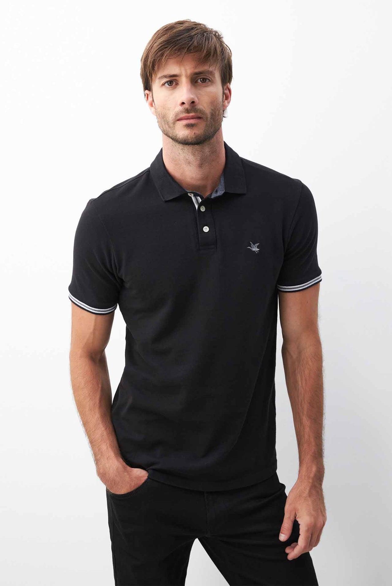 Polo Chevignon Negro