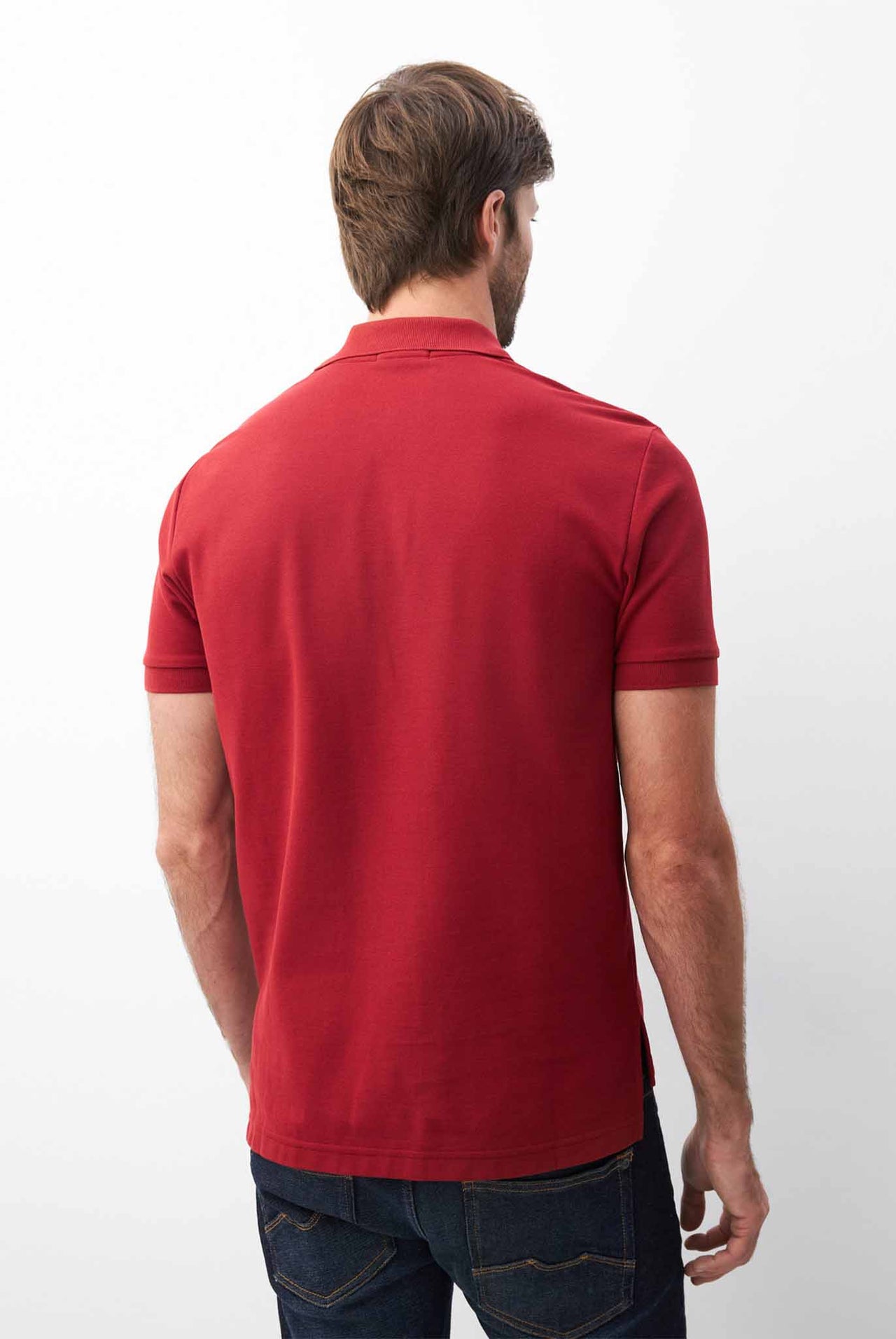 Polo Chevignon Rojo Oscuro