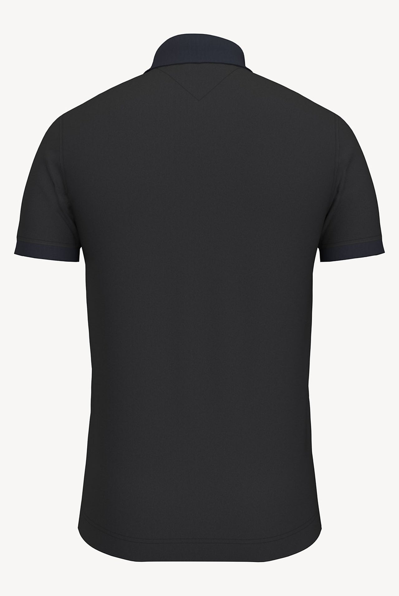 Polo Tommy Hilfiger Regular Fit Bar Negro