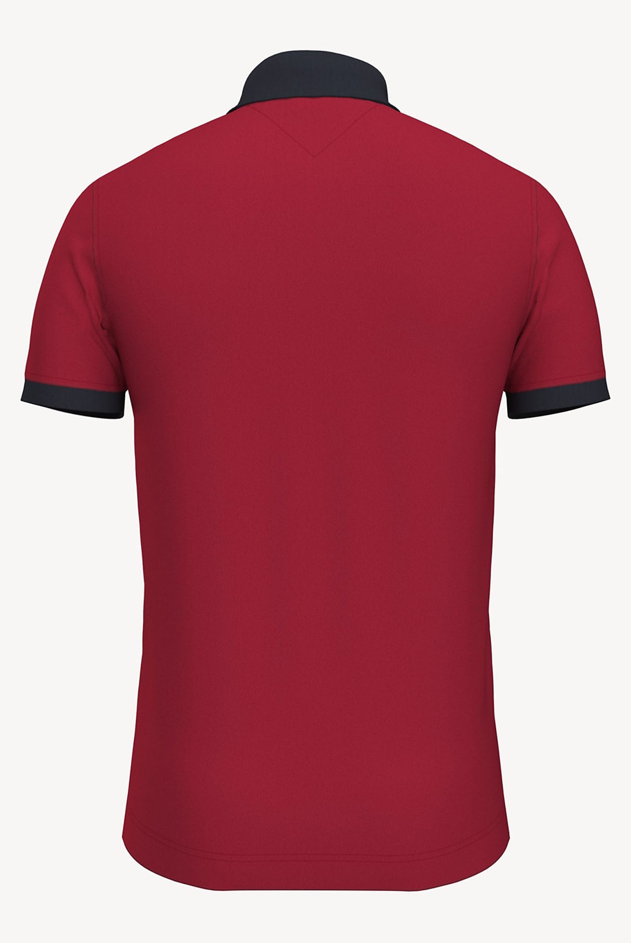 Polo Tommy Hilfiger Regular Fit Bar Rojo