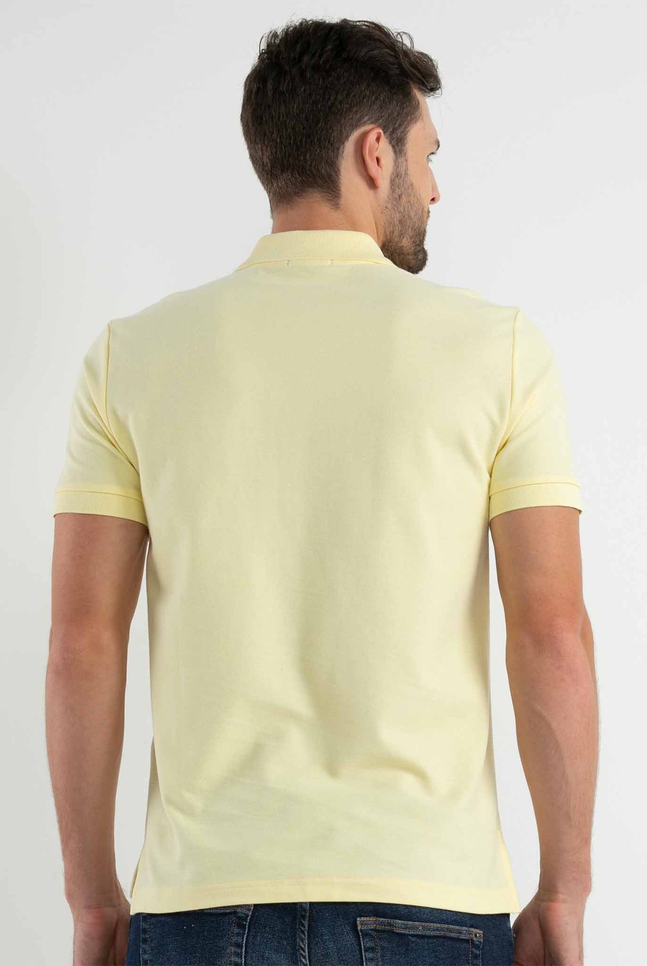 Polo Chevignon Amarillo Claro, Logo Básico - Classic Fit