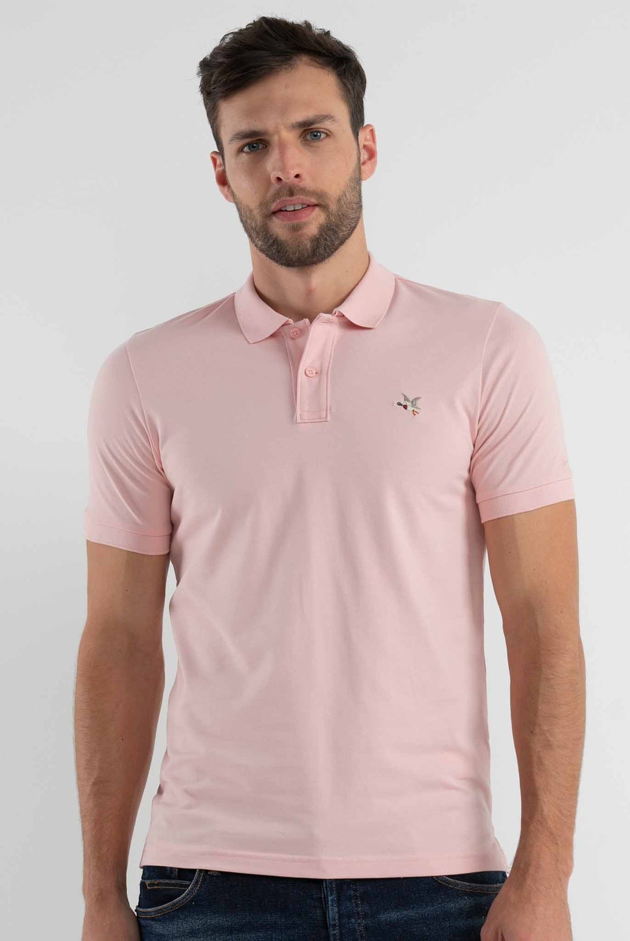 Polo Chevignon Color Rosa Logo Básico