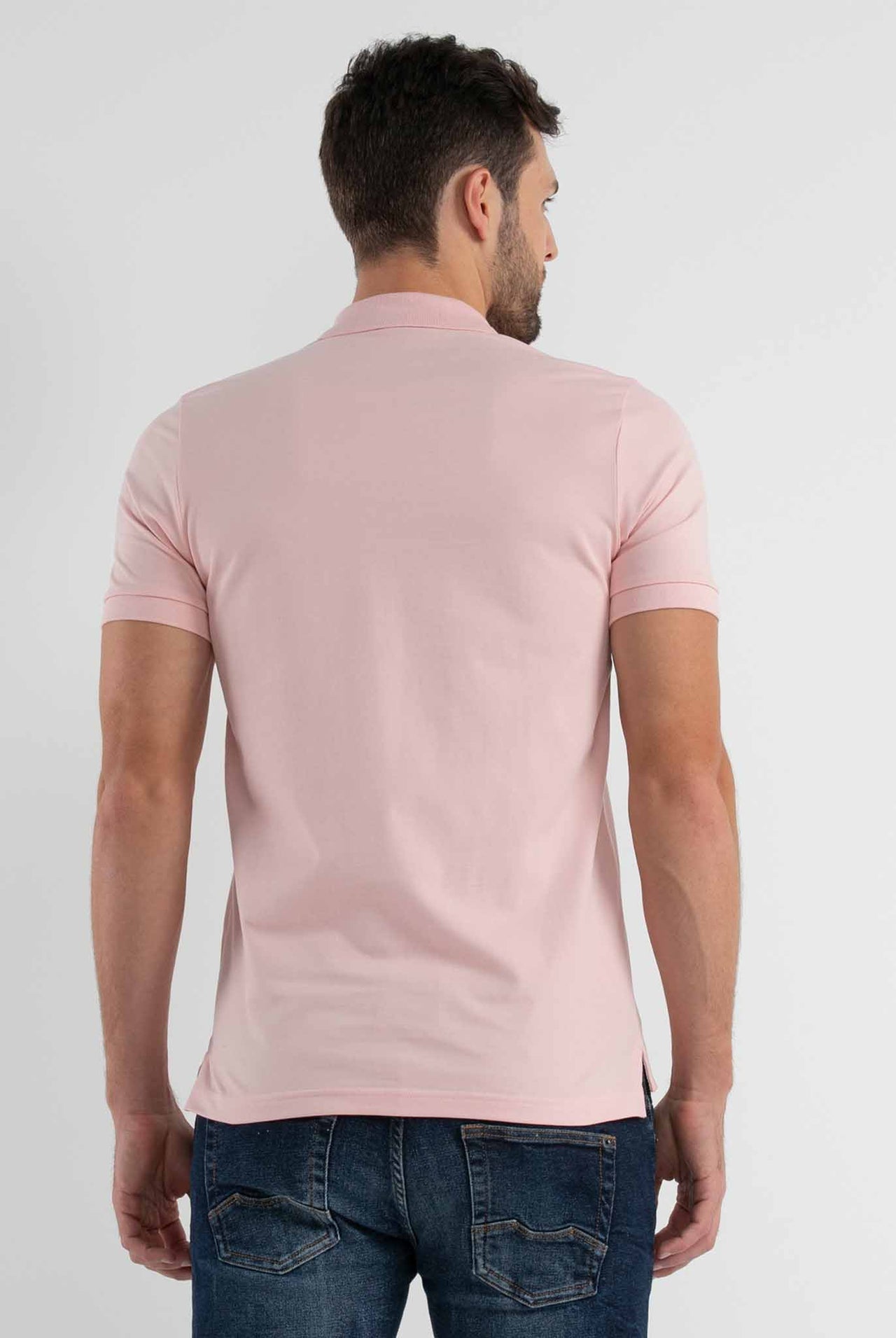 Polo Chevignon Color Rosa Logo Básico