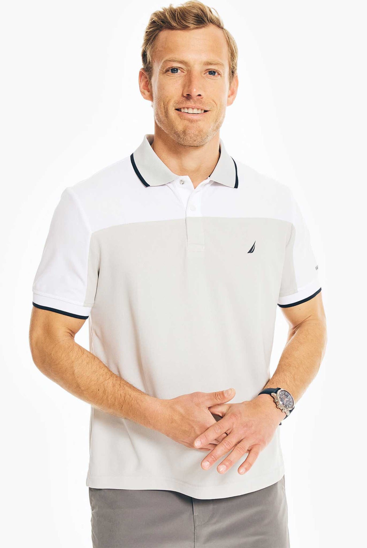 Polo Nautica Navtech Bright White