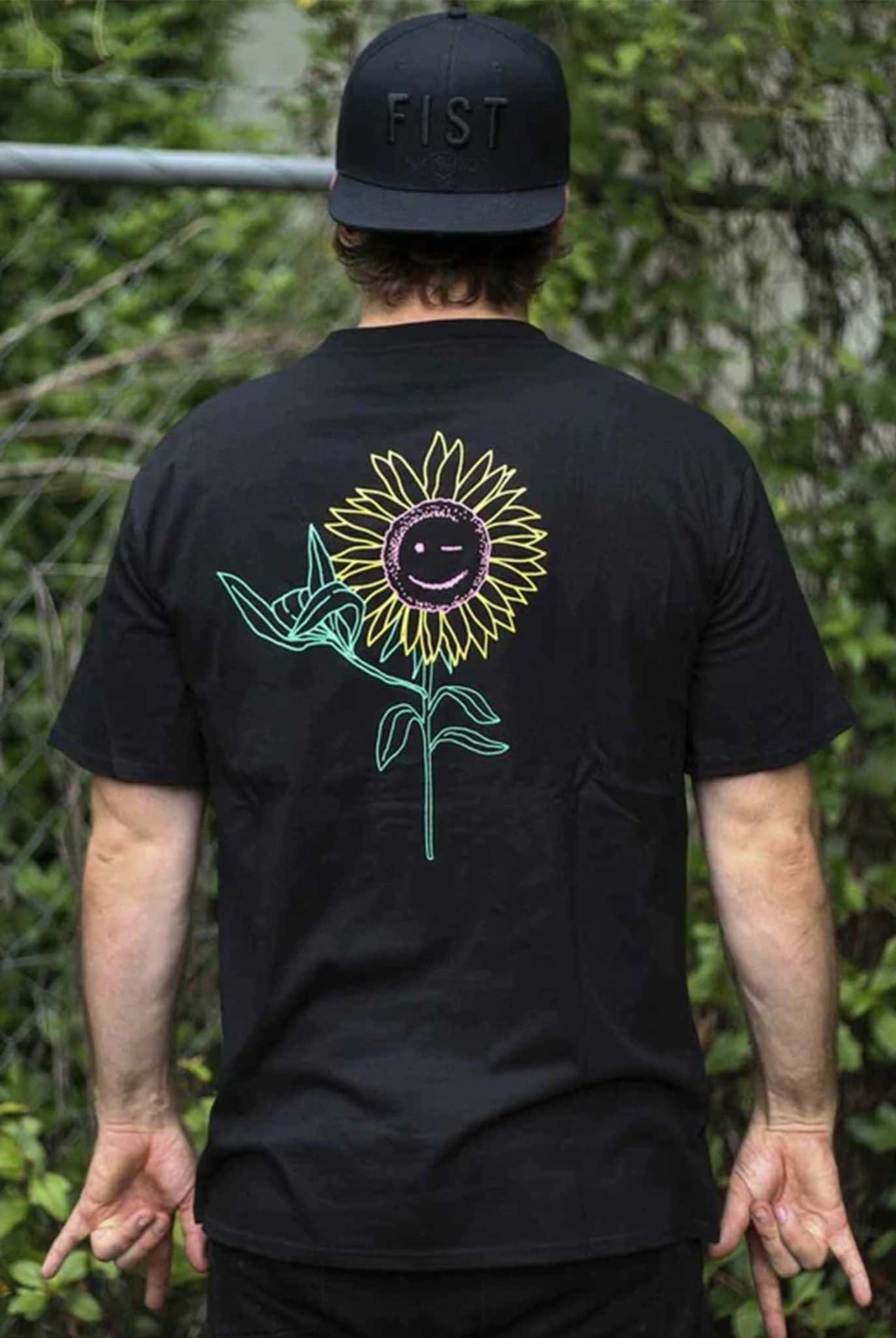 Camiseta Fist  Sun Flower