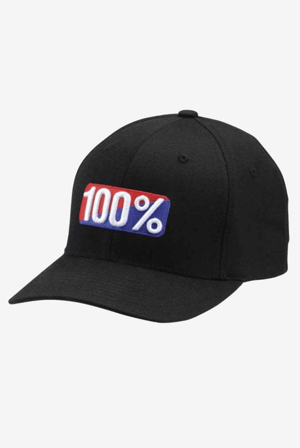 Gorra 100%  Official X-Fit Flex Negra