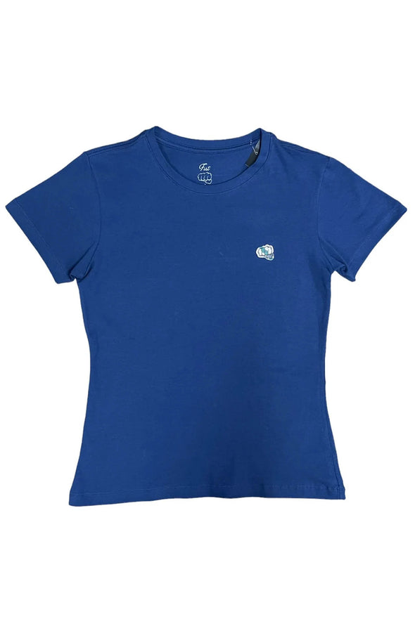 Camiseta Fist Camo Rubber Women Azul