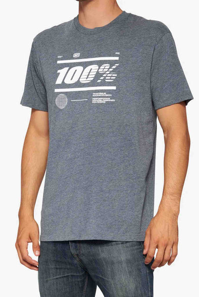 Camiseta 100% Global Short Sleeve Tee Gris