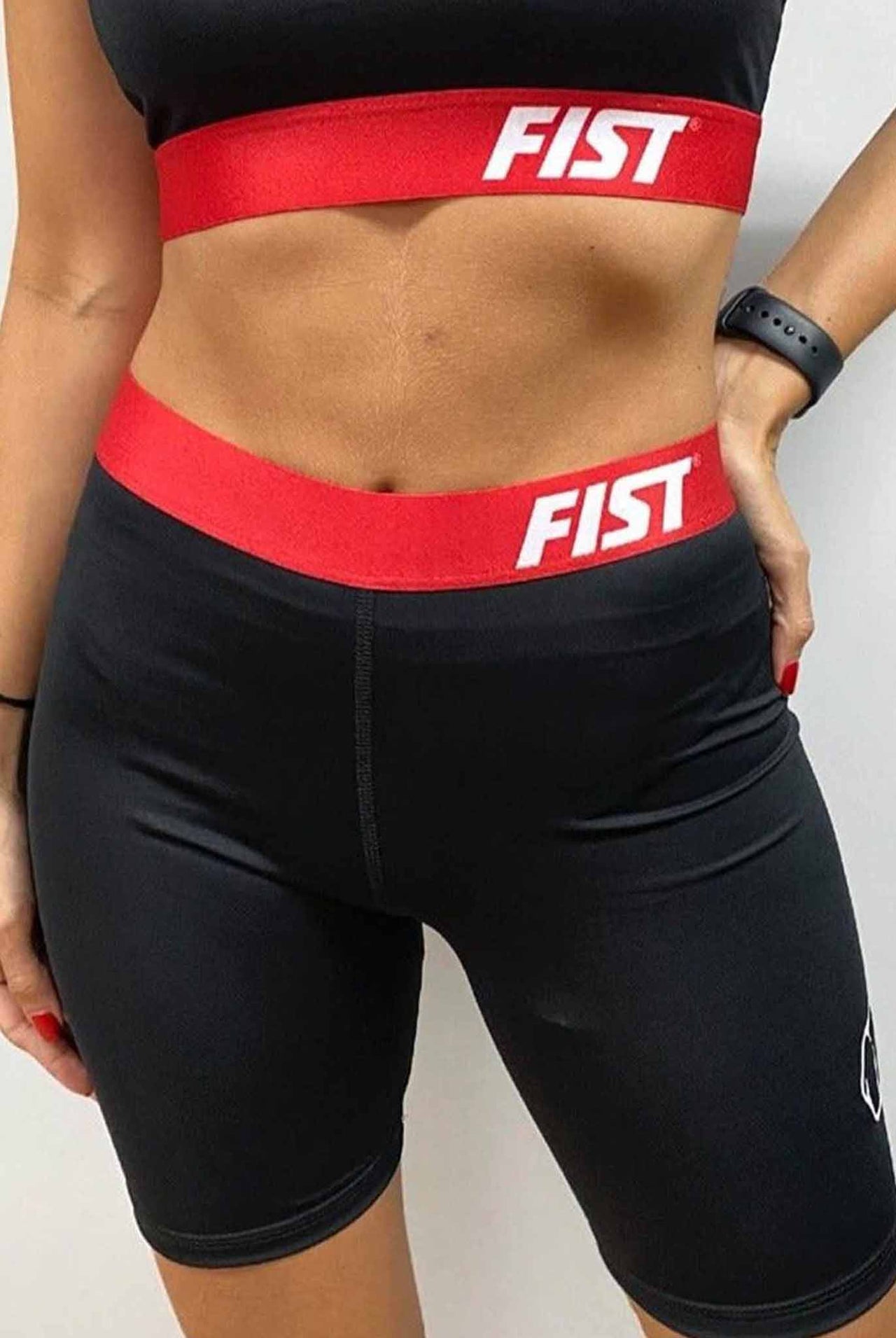 Short Trend Negro-Rojo
