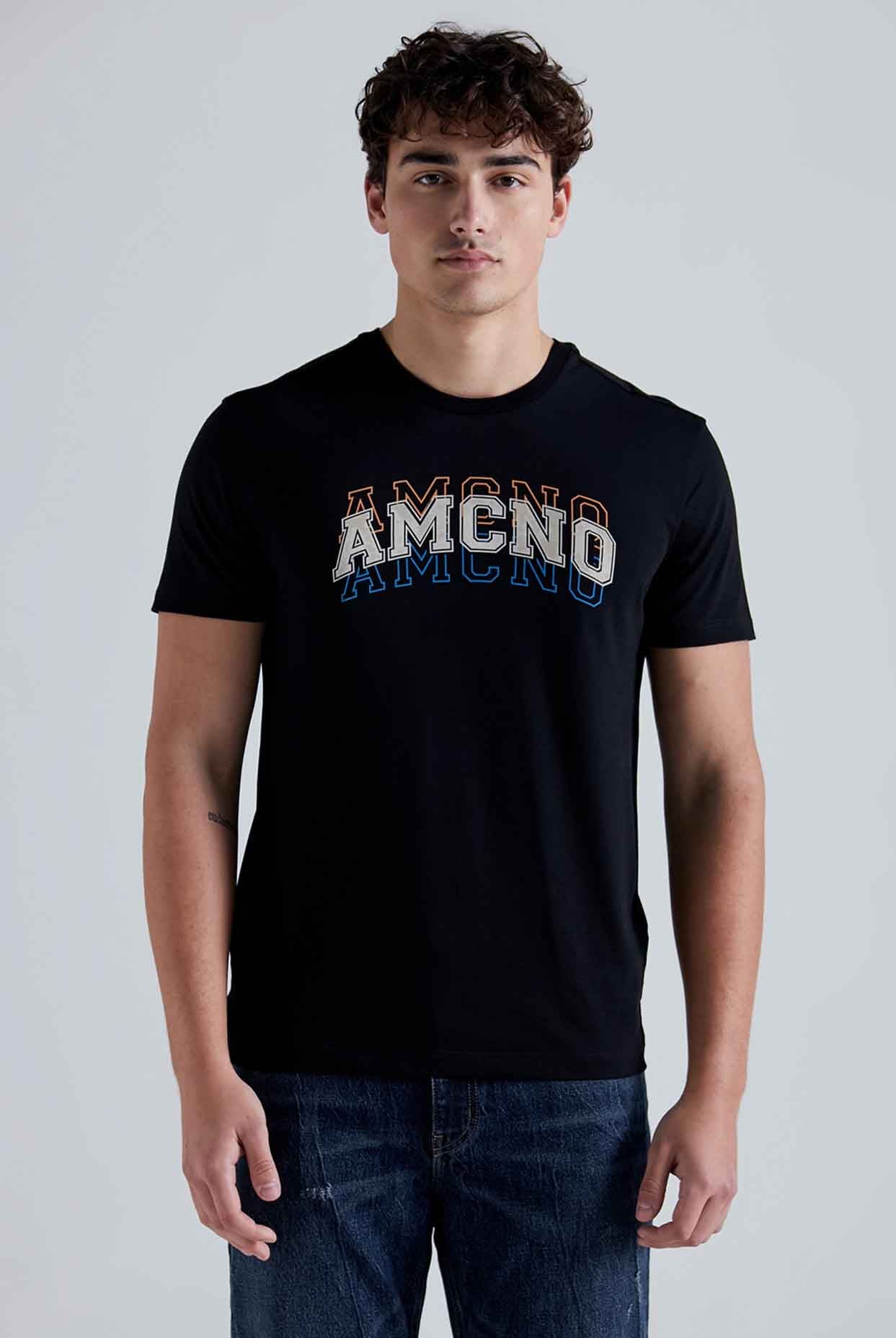 Camiseta Americanino Con Estampado AMCNO En Colores