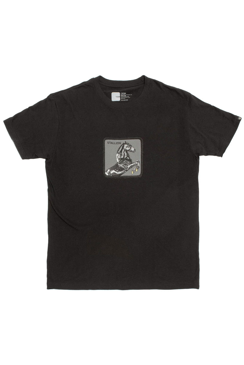 Camiseta Goorin Bros Very Stable Stallion Negra