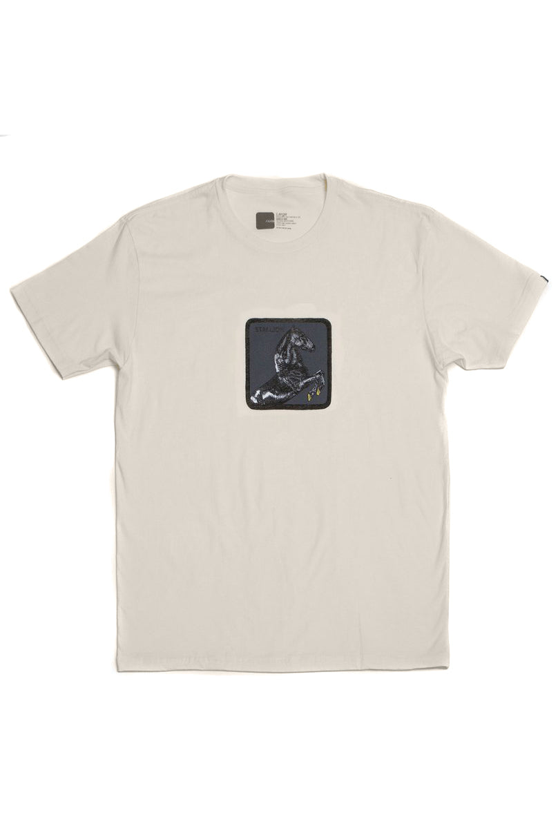 Camiseta Goorin Bros Very Stable Stallion Crema