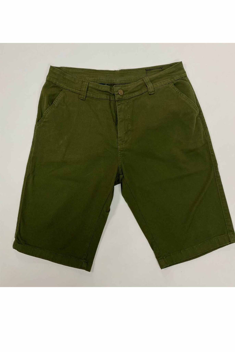 Pantalon Corto Drill Verde