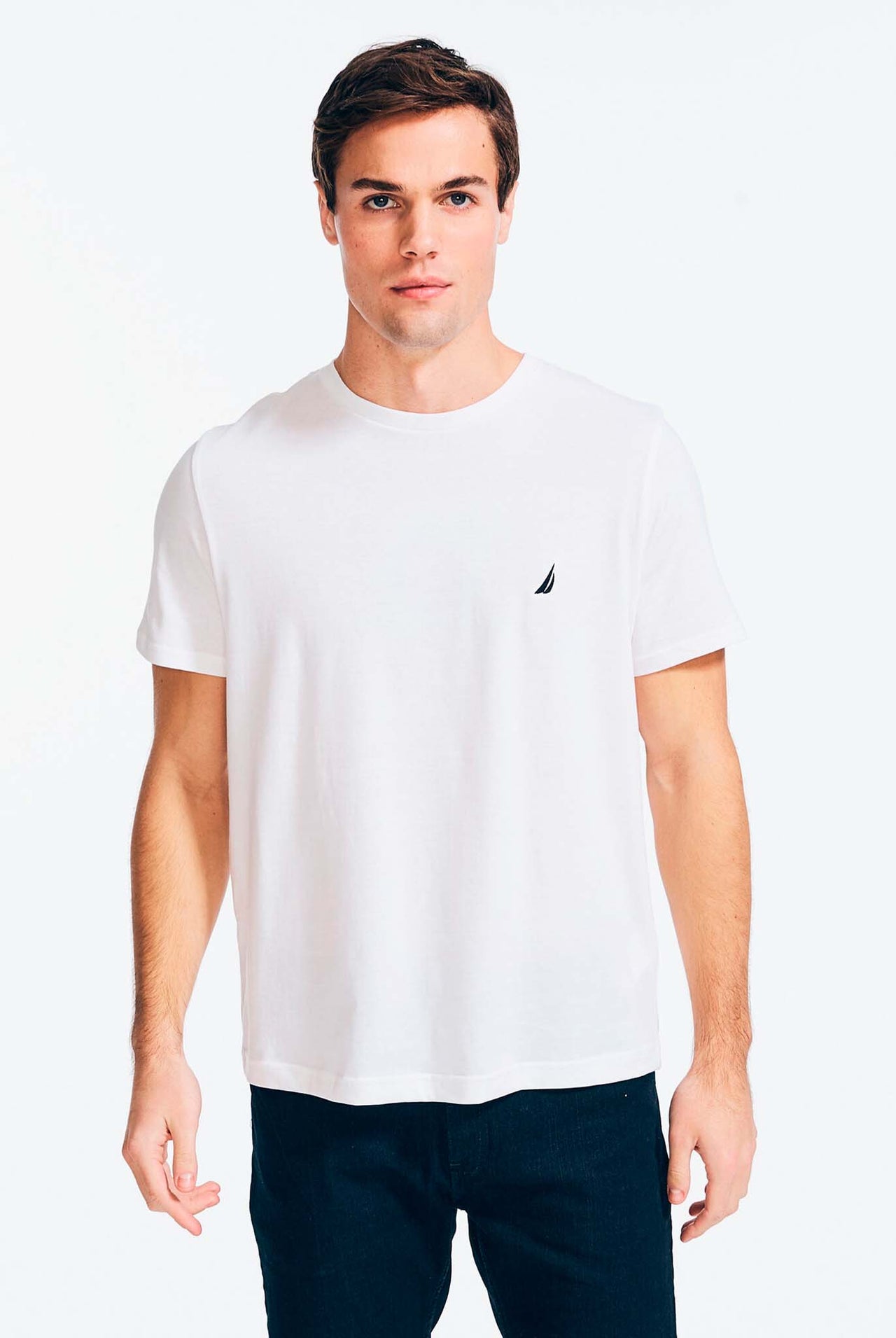 Camiseta Nautica Básica Blanca