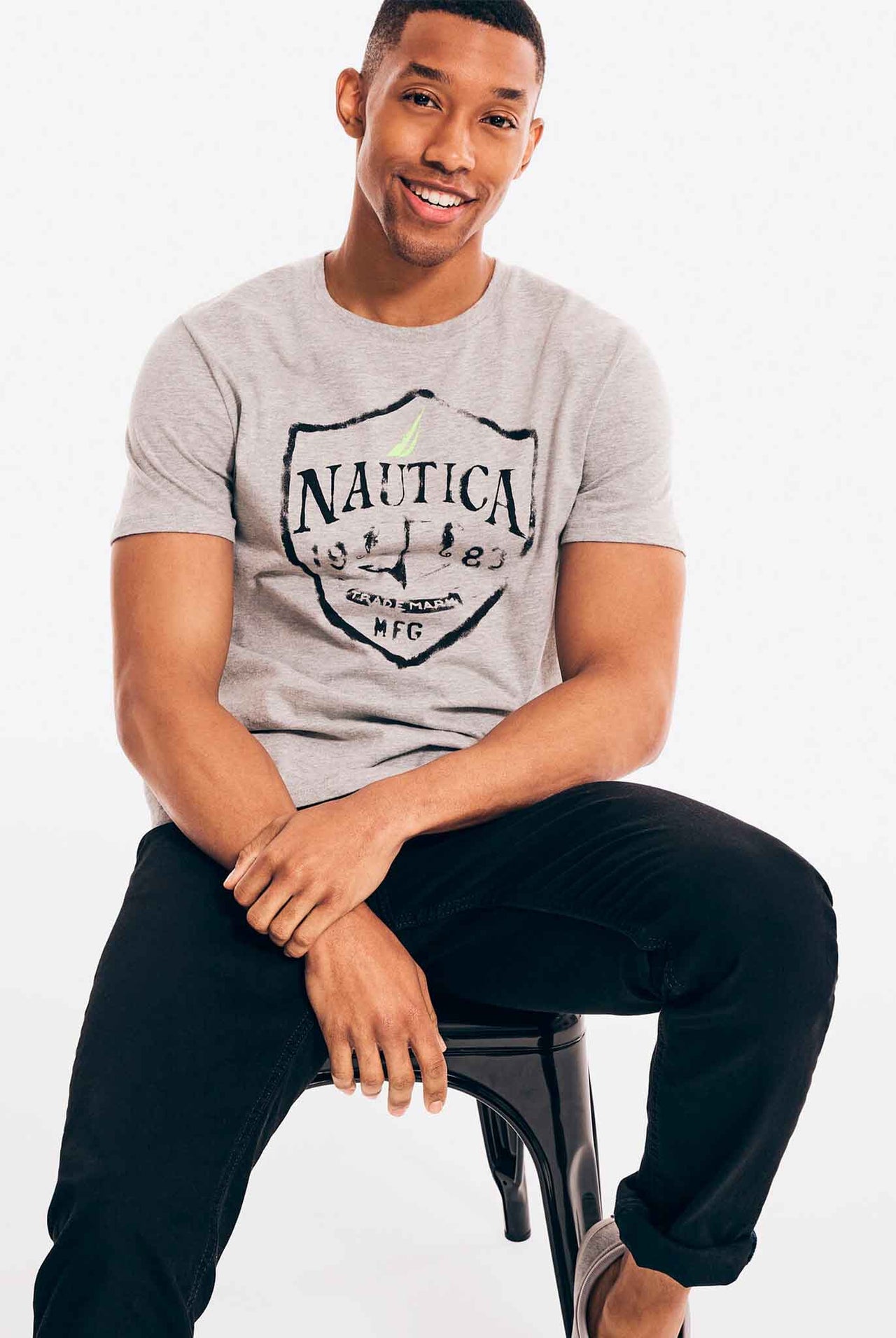 Camiseta Nautica Trad Grey