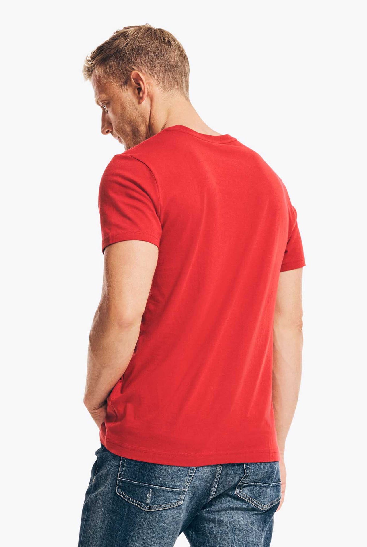 Camiseta Nautica Marine Red