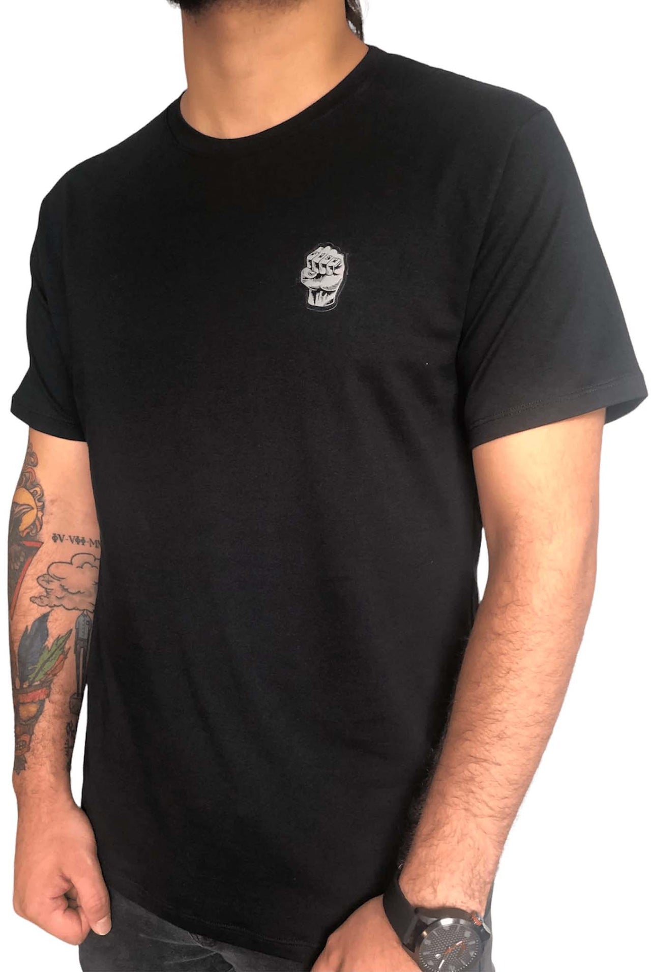 Camiseta Fist  Knuckles Negro
