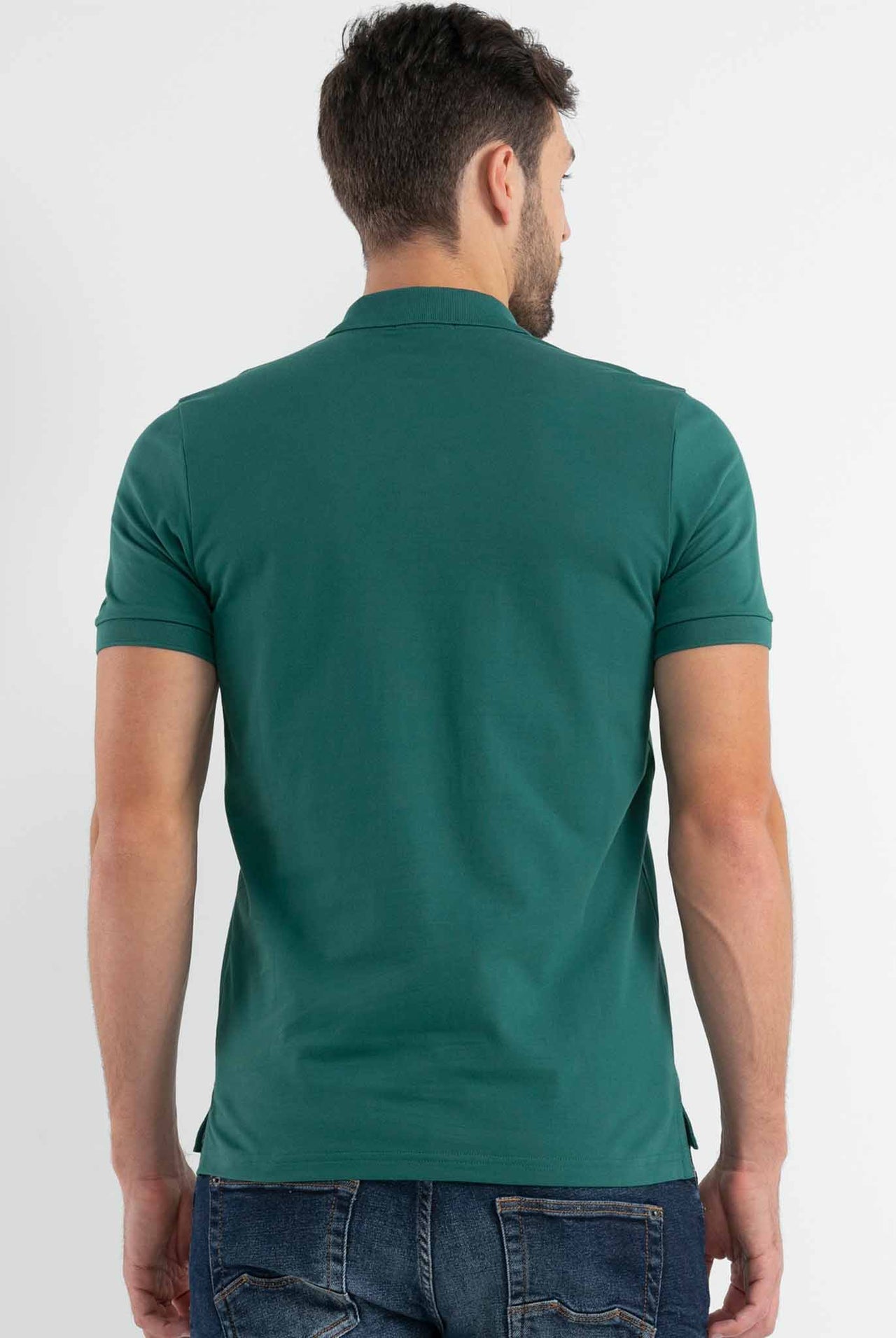 Polo Chevignon Color Verde Logo Básico