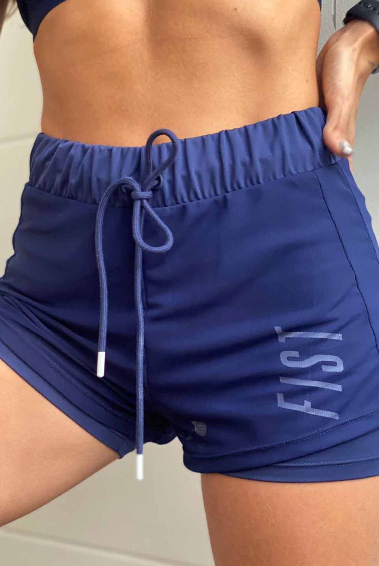 Short Fist  Blue Mesh