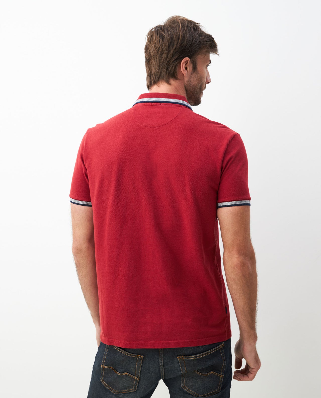 Polo Chevignon Rojo Oscuro