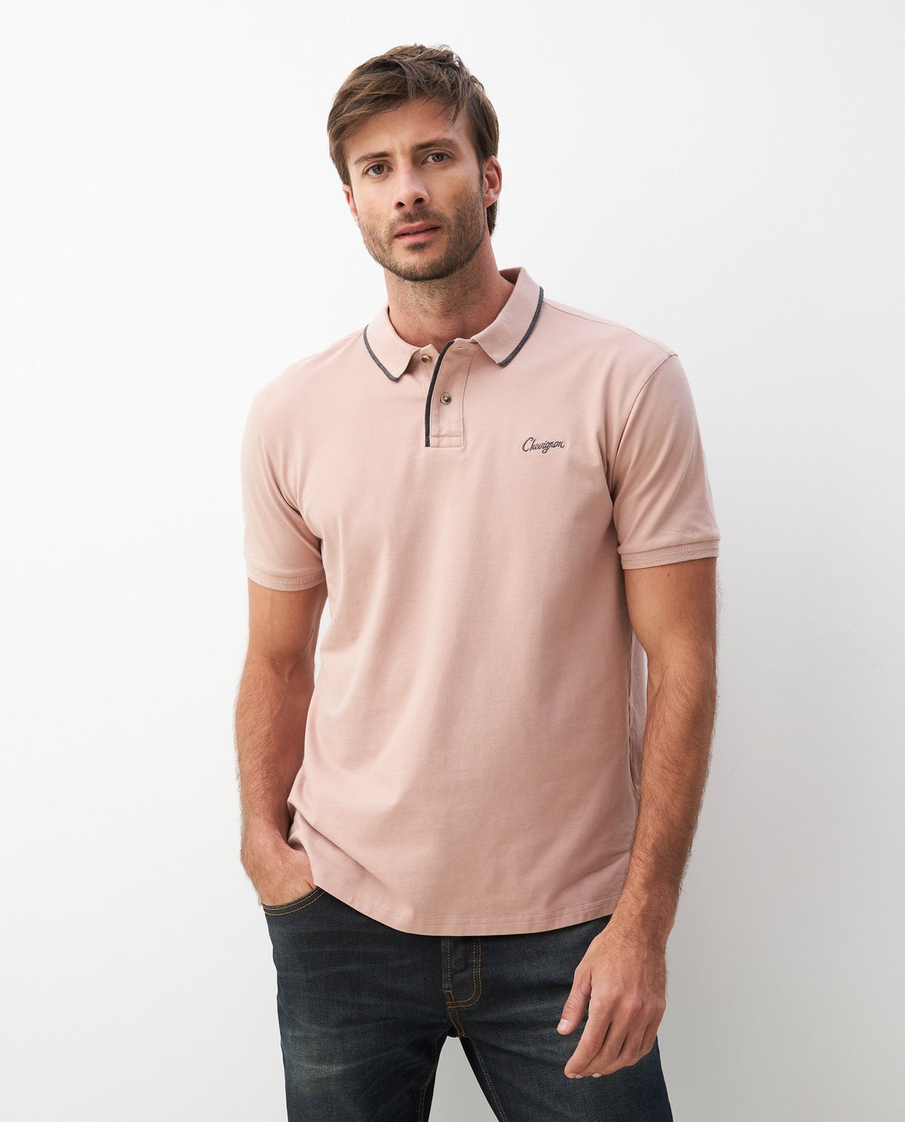 Polo Chevignon Rosa Medio