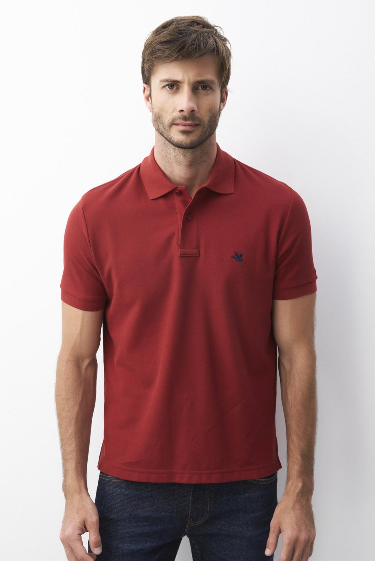 Polo Chevignon Rojo Oscuro