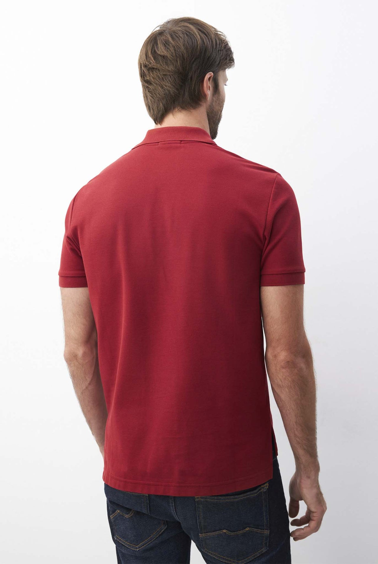 Polo Chevignon Rojo Oscuro