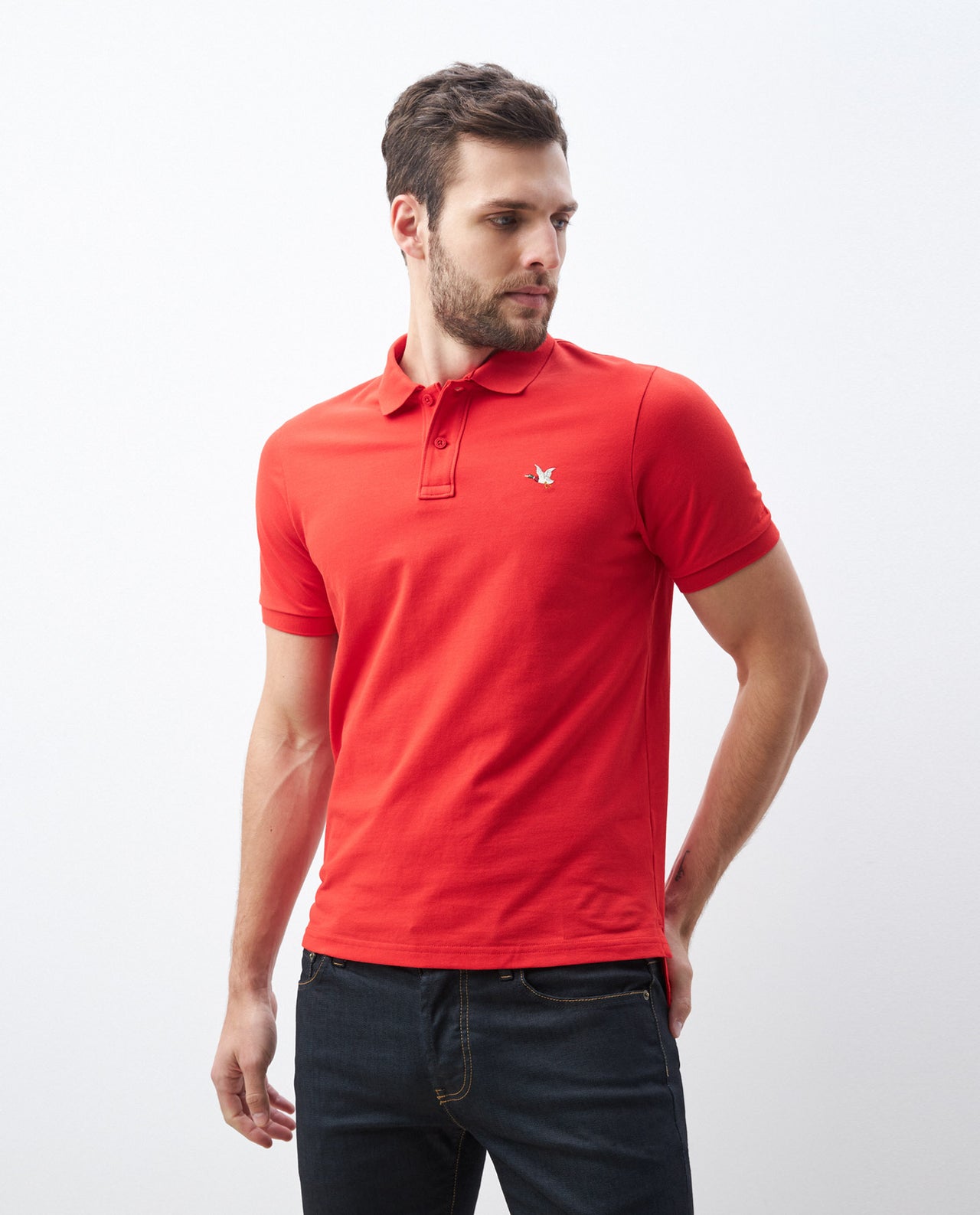Polo Basico Chevignon Rojo
