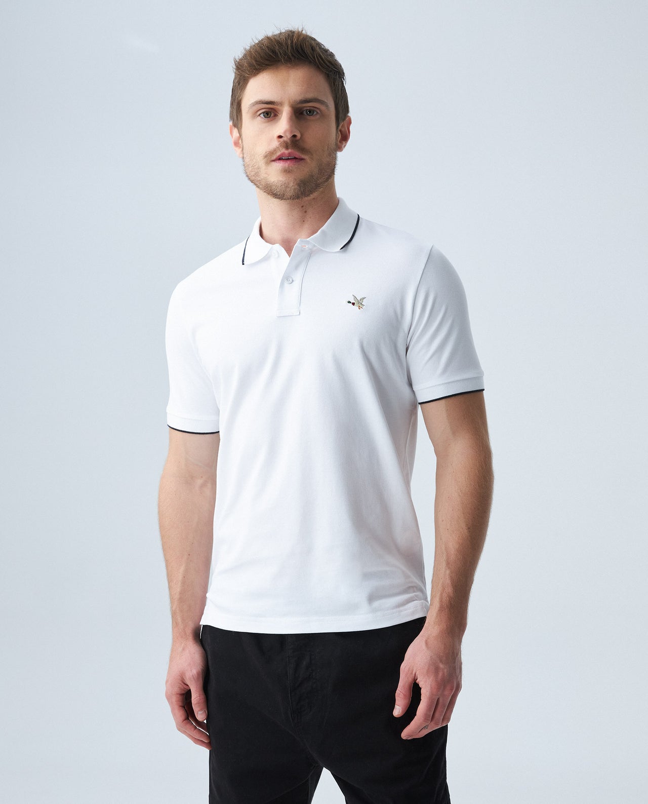 Polo Basico Chevignon Stripes Blanco
